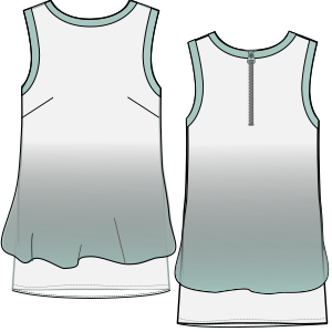 Fashion sewing patterns for LADIES Dresses Bitone dress 740